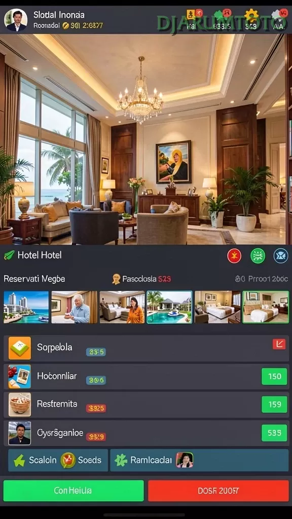 Cuplikan layar menu unduhan djarumtoto untuk perangkat Android